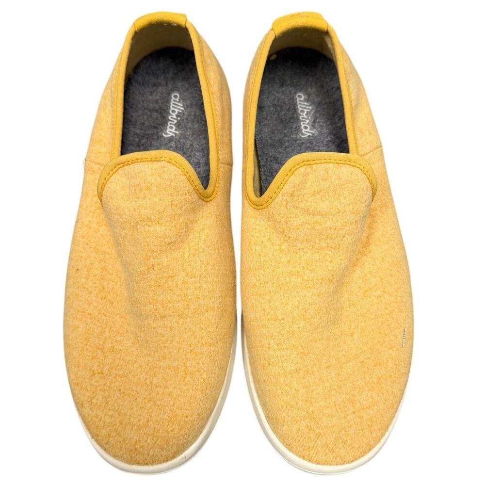Allbirds Merino Wool Slip On Shoes - Honey Yellow - Size Men's 8
